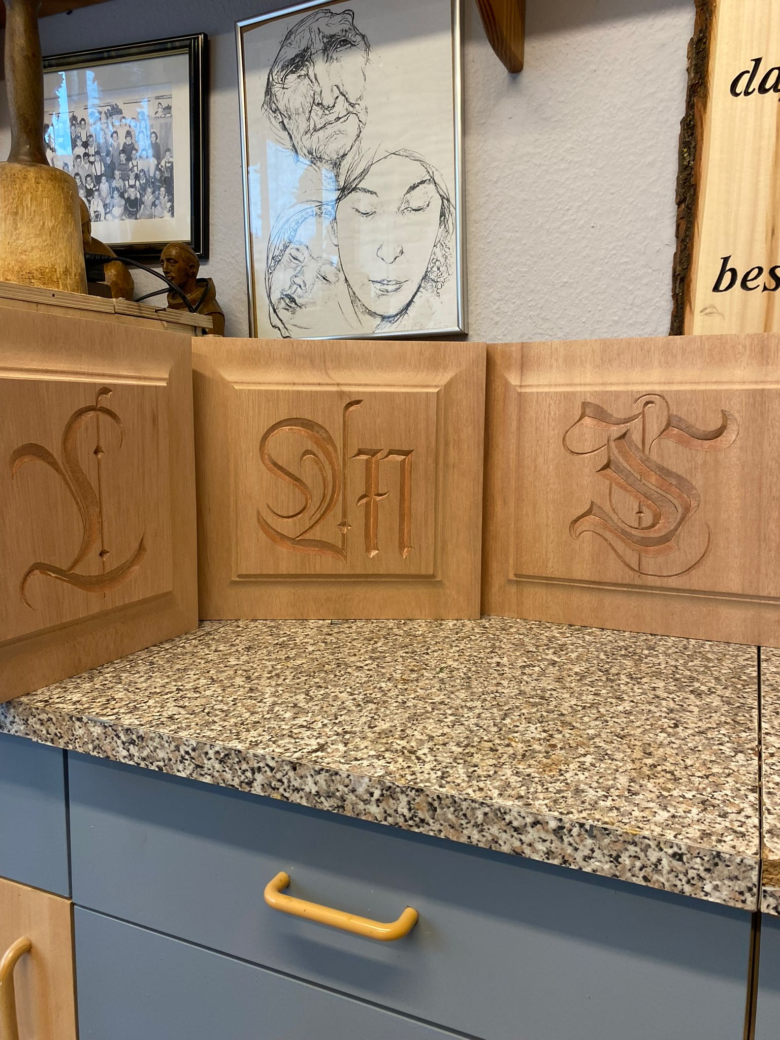 Kleiner Einblick in die Werkstatt